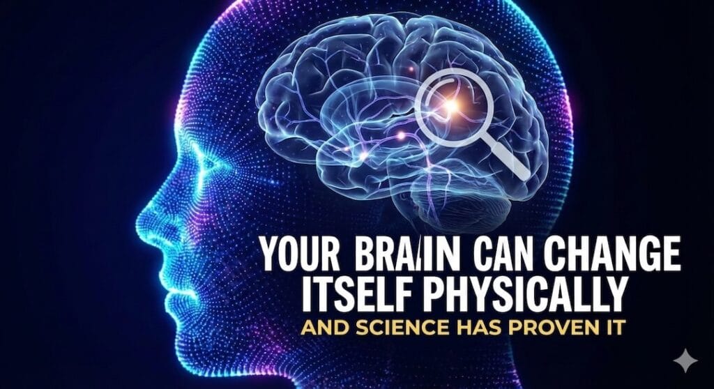 our Brain Can Change Itself Physically