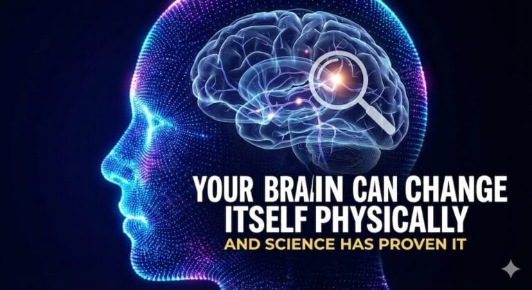 our Brain Can Change Itself Physically