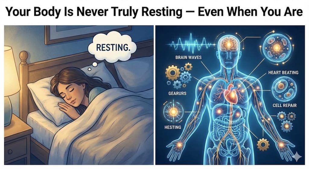 Your Body Is Never Truly Resting — Even When You Are