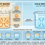 Why Hot Water Freezes Faster Than Cold Water